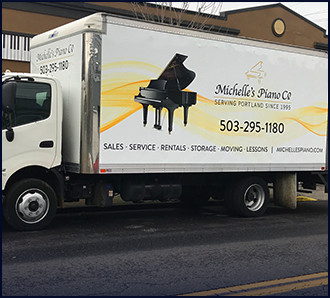 Portland Piano Moving from Michelles Piano in Portland OR