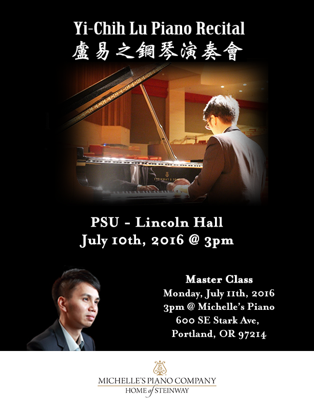 Yi-Chih Lu Piano Recital