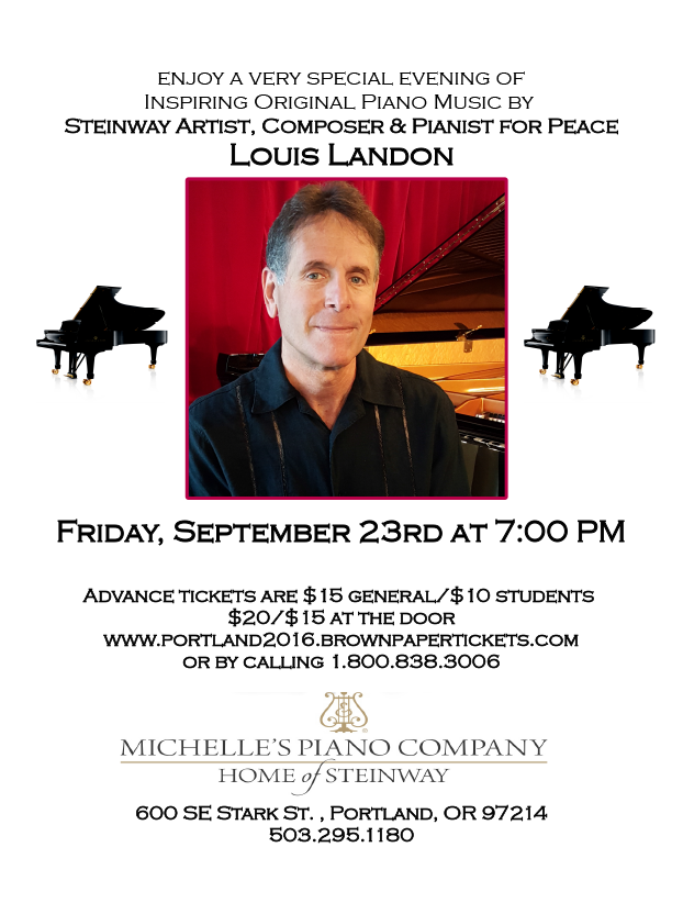 Louis Landon Piano Concert