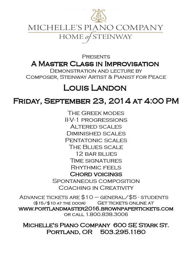 Master Class in Improvisation