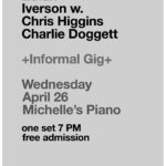 Ethan Iverson with Chris Higgins and Charlie Doggett - Informal Gig