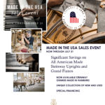 Steinway Made in USA Sales Event