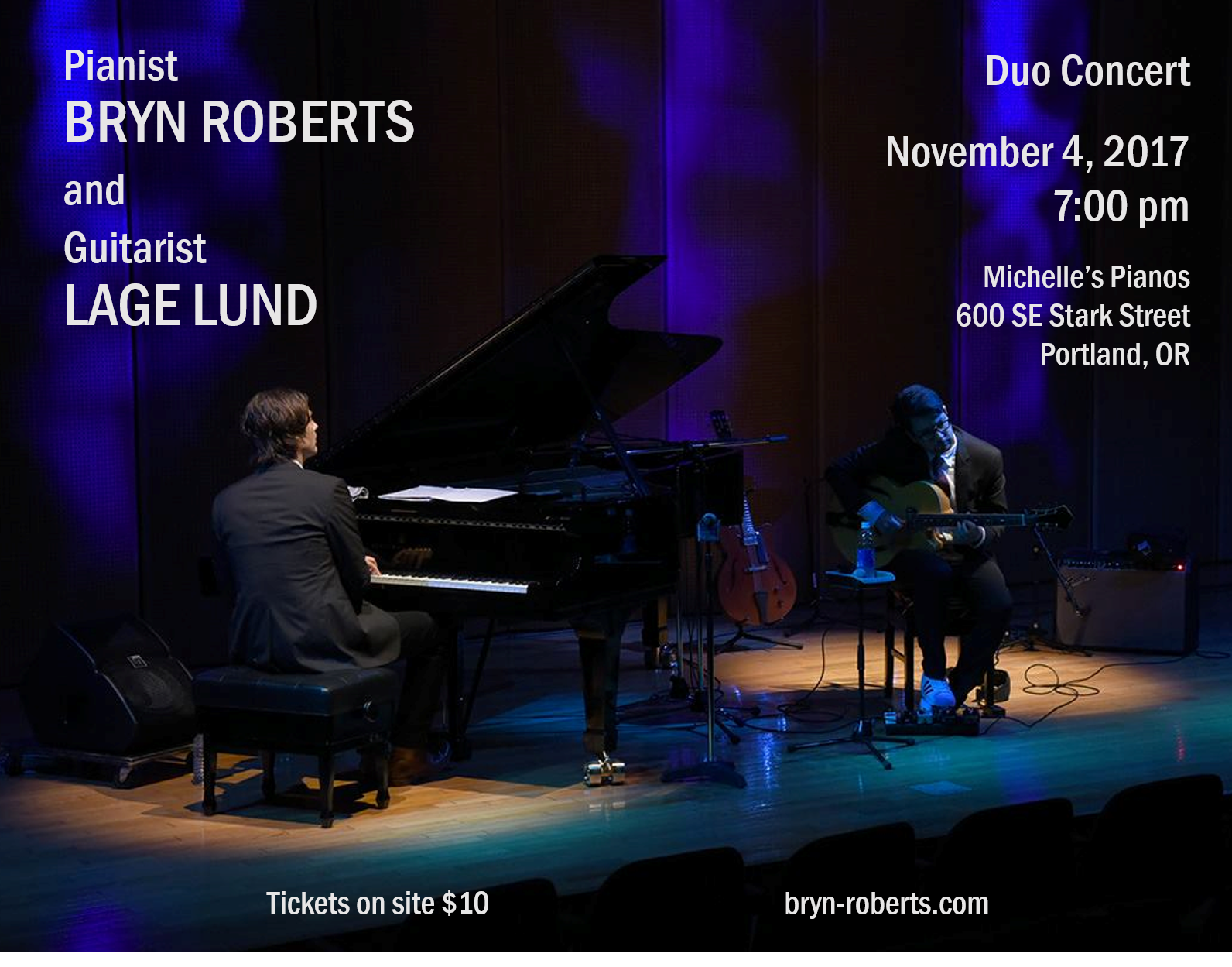 Bryn Roberts/Lage Lund Duo Concert