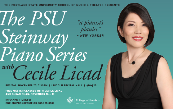Cecile Licad at PSU