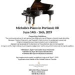 2019 Junior Steinway Competition