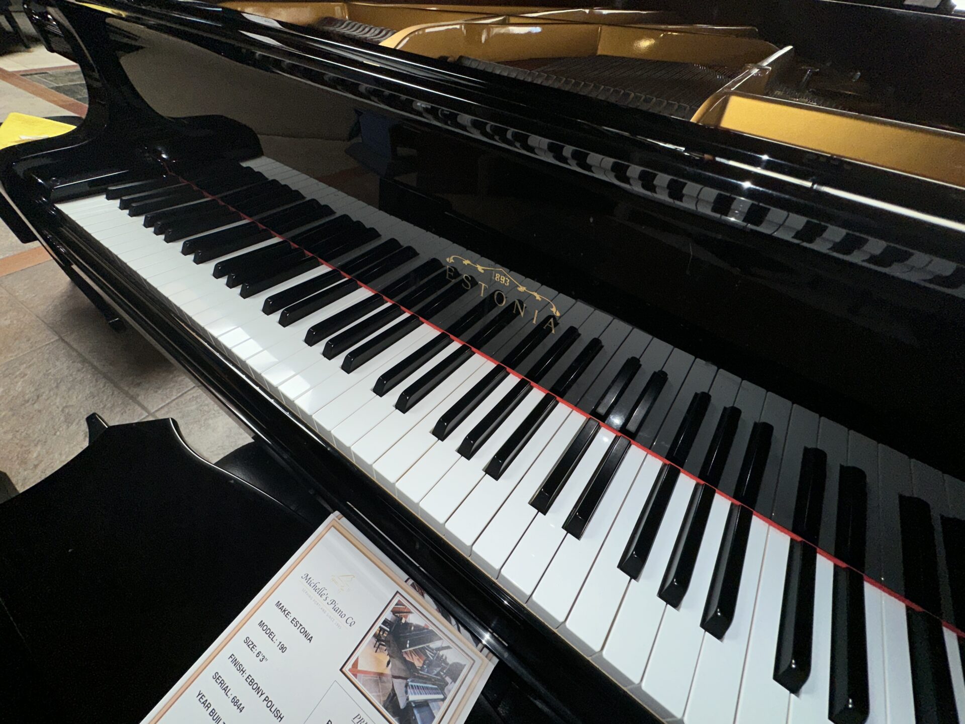 Estonia 190 Grand Piano - Image 8